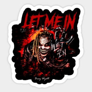 bray wyatt - let me in Sticker